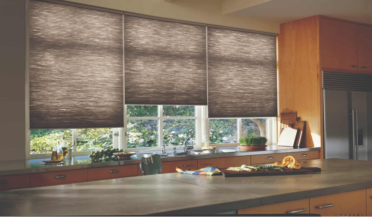 Custom Energy-Efficient Shades for Homes near Bainbridge Island, Washington (WA), like Duette Honeycomb Shades