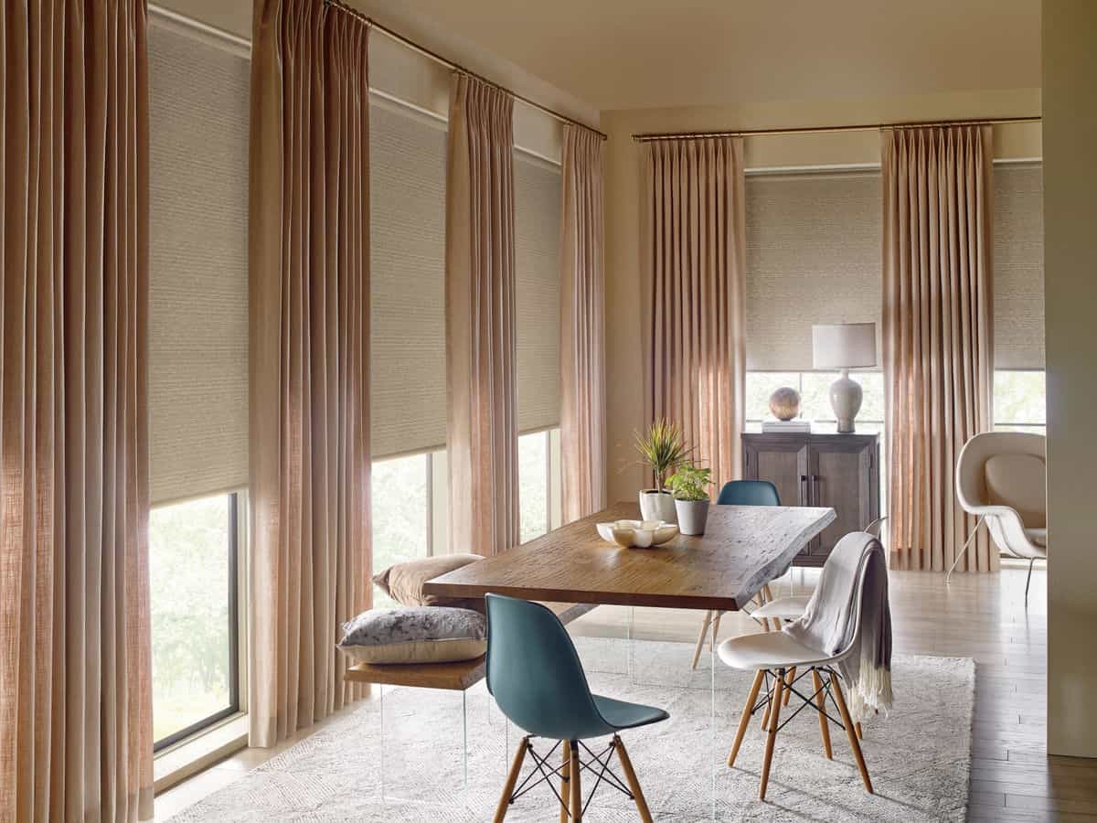 Hunter Douglas Designer Roller Shades Solar Shades Window Treatments near Bainbridge Island, Washington (WA).